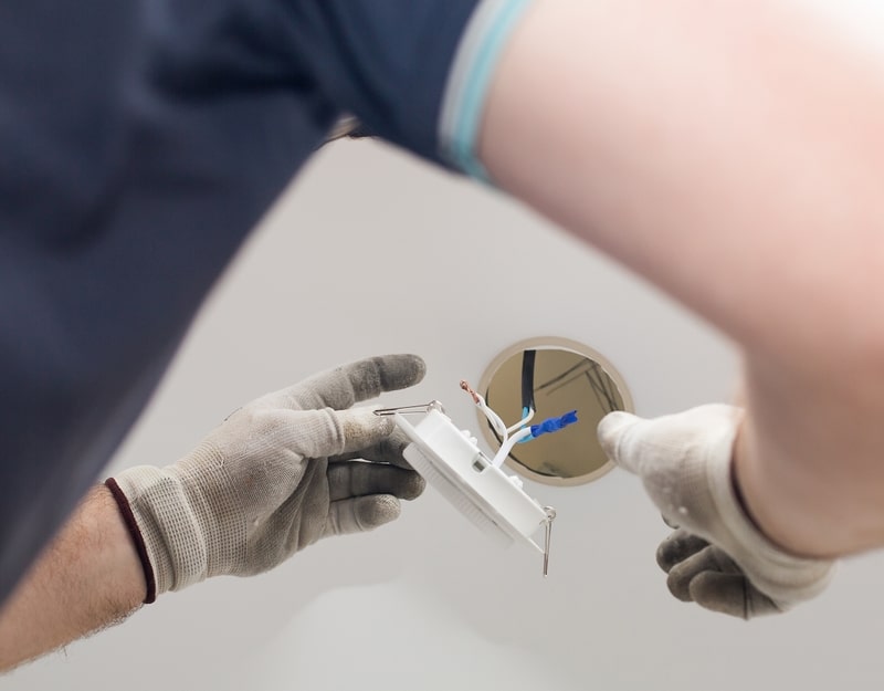 Tukwila-Ceiling-Light-Installation