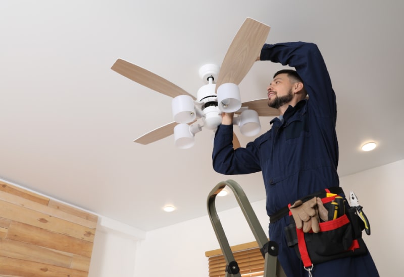 Carnation-Ceiling-Fan-Installation