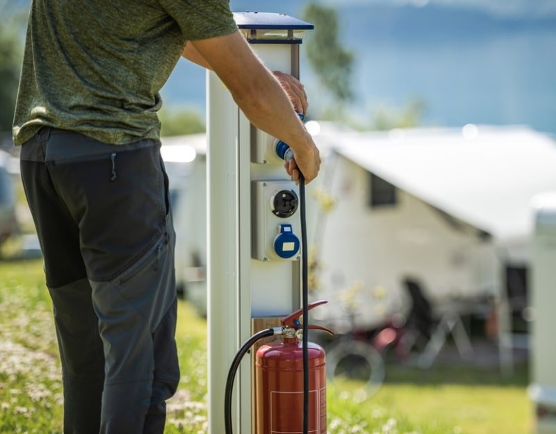 Hobart-Residential-RV-Hookup-Install