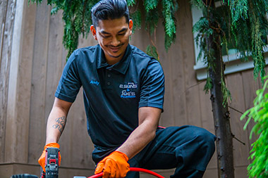 Cottage Lake Outdoor Kitchen Plumbing